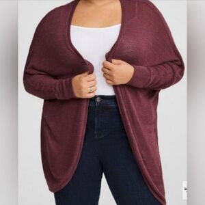 💥Sale💥Torrid Sassafras Knit Cocoon Cardigan
